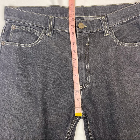 Vintage Coogi Embroidered Blue Denim Loose Fit Baggy Jeans - Picture 10 of 12